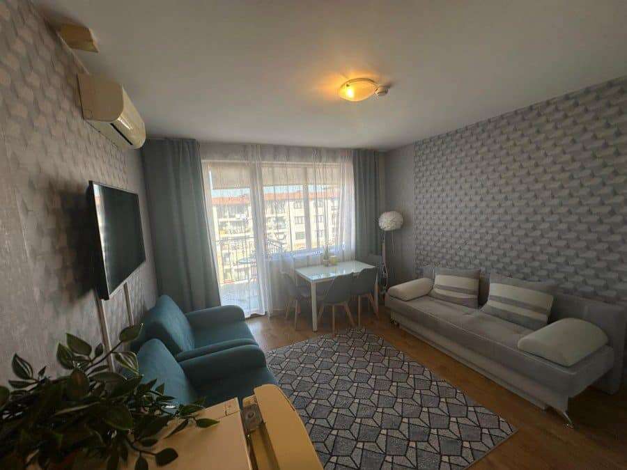 Floor studio with pool views, 34 sq.m., in Apollon apartments, Ravda.