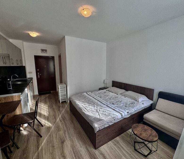 Ground floor studio apartment with garden views in Apollon, Ravda, 31 sq.m.