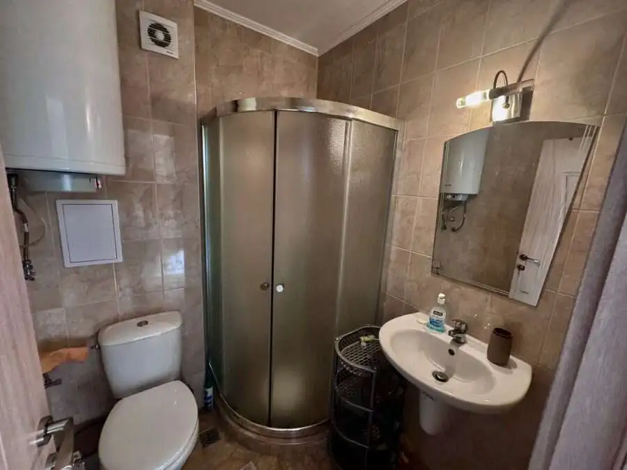 Compact studio with garden views, 31 sq.m., located in Apollon apartments, Ravda.