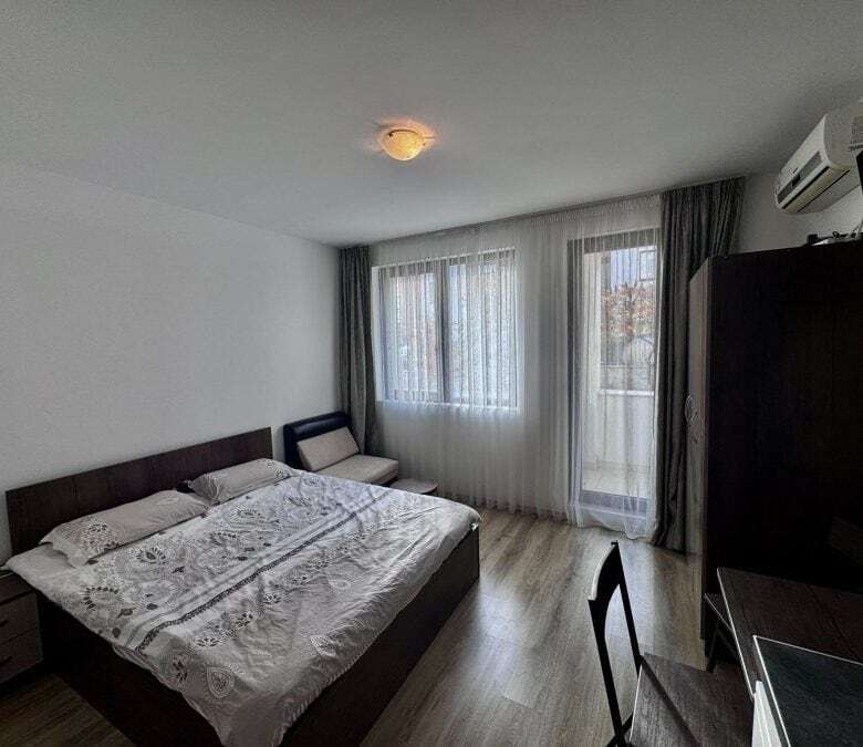 Ground floor studio apartment with garden views in Apollon, Ravda, 31 sq.m.