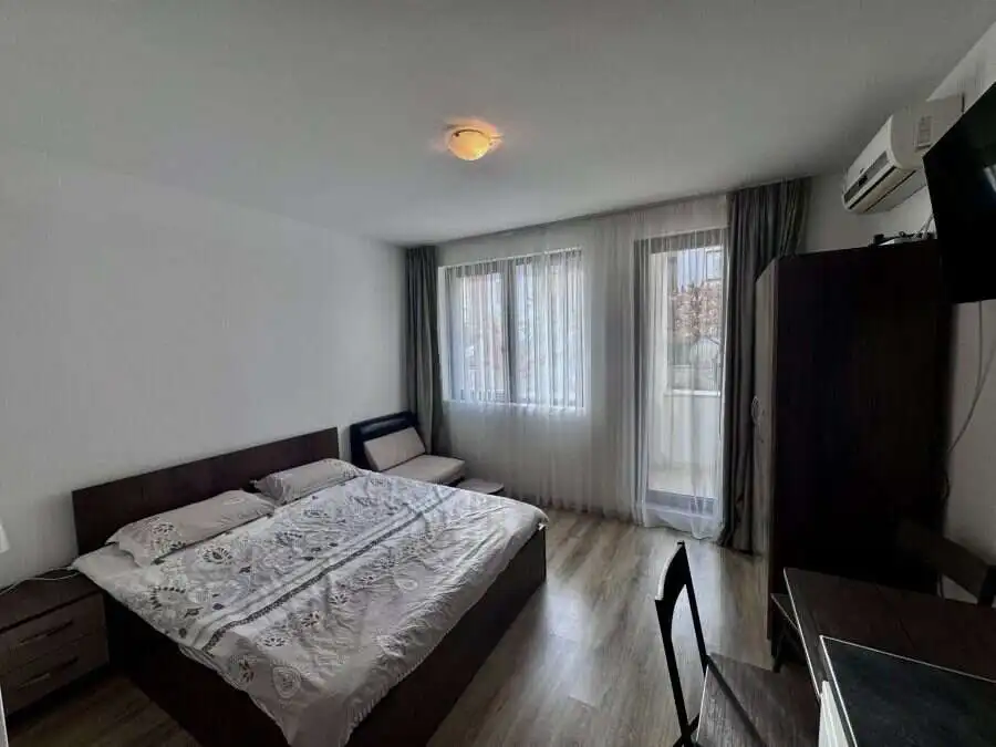 Ground floor studio apartment with garden views in Apollon, Ravda, 31 sq.m.