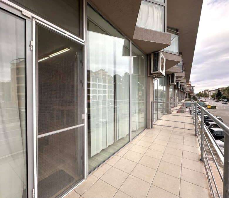 Furnished studio apartment in Perla, Sunny Beach, just 300m from the beach, ideal for holidays or in.