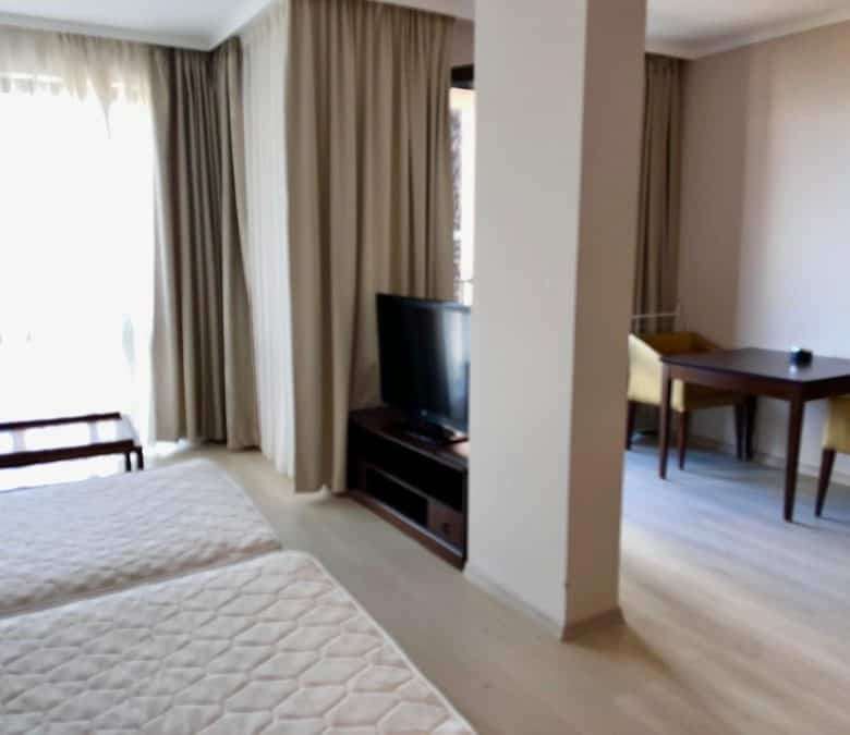 Sea view studio apartment with balcony in Barcelo Royal Beach, Sunny Beach, Bulgaria.