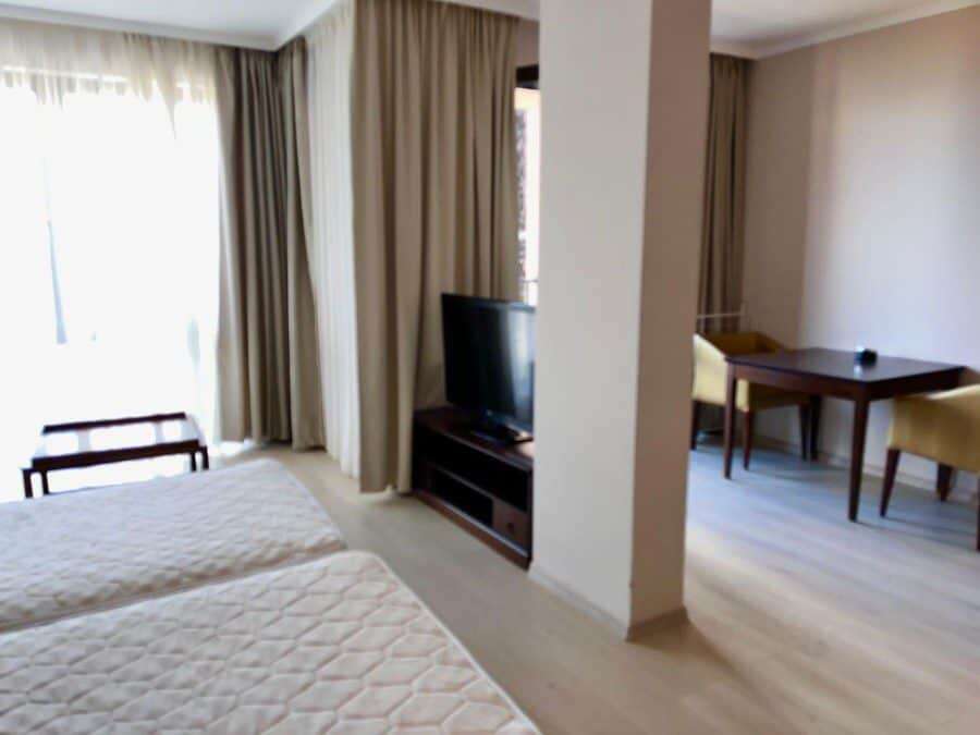 Sea view studio apartment with balcony in Barcelo Royal Beach, Sunny Beach, Bulgaria.