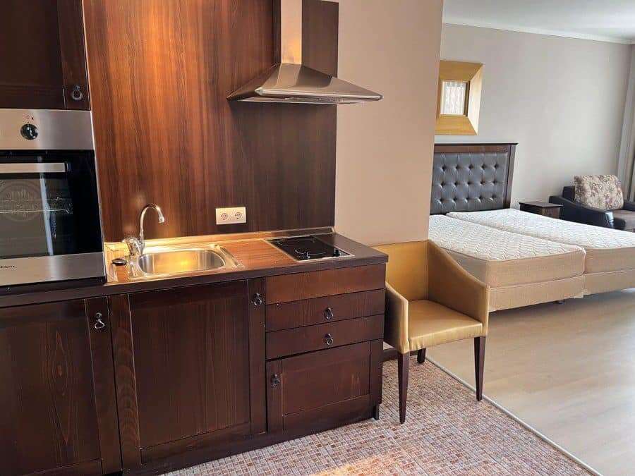 Sea view studio apartment in Barcelo Royal Beach, Sunny Beach, 56 sq.m.