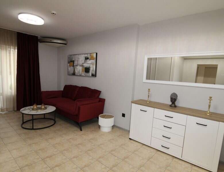 Interior view of a 2-bedroom ground floor apartment in Sveti Vlas, near the sea.