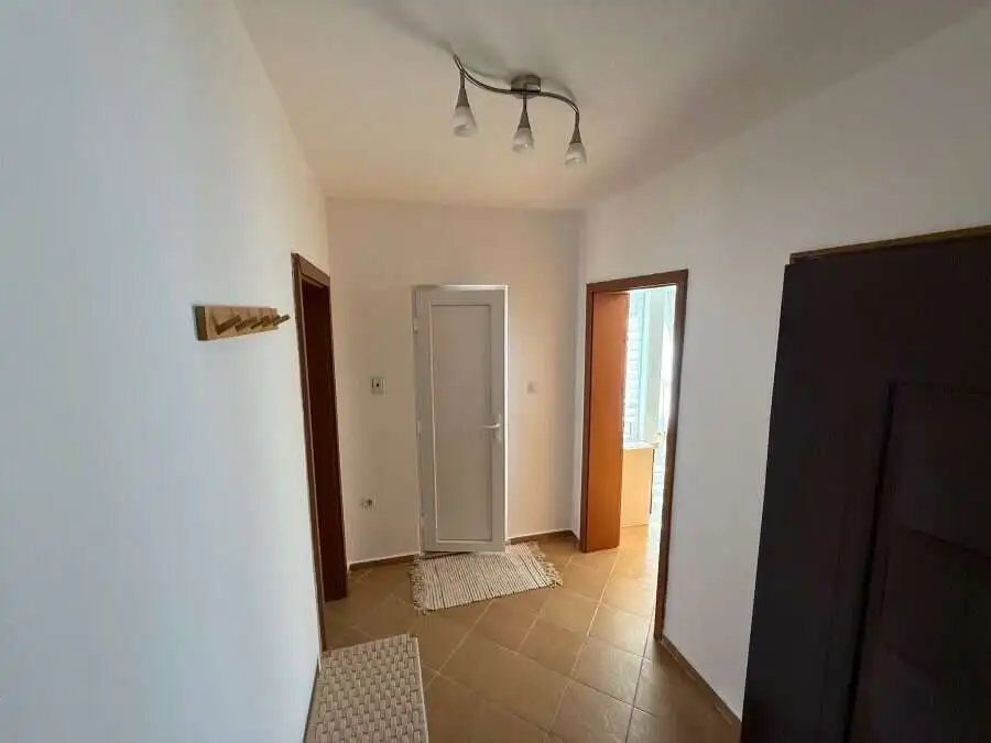 Bright interior of a spacious 84 sq.m. apartment near the sea.