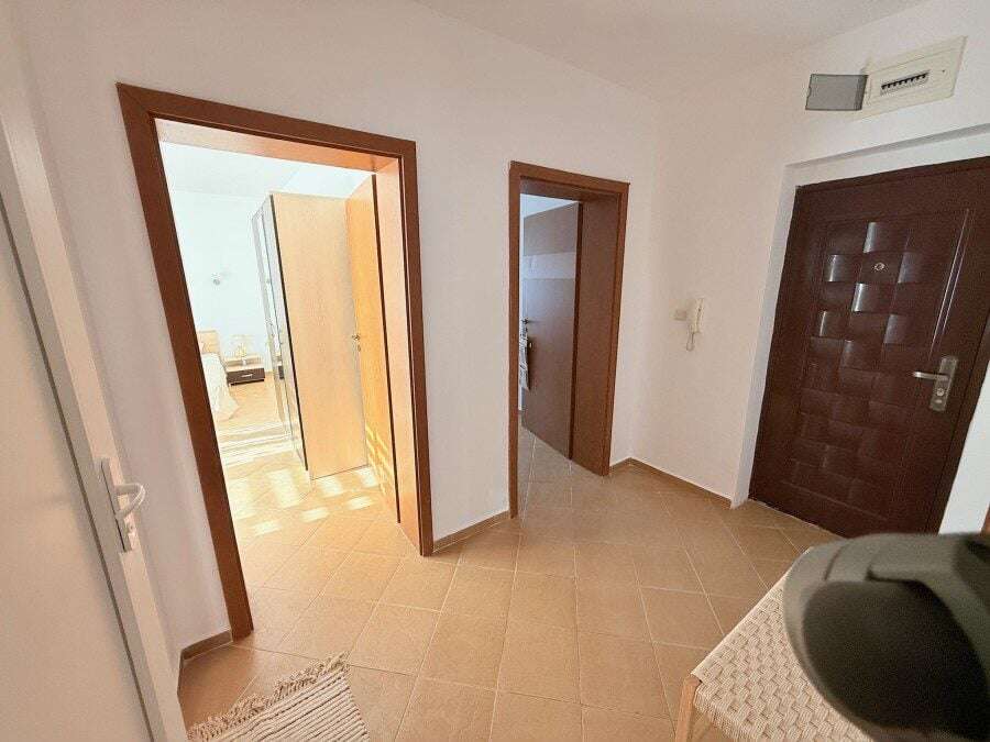 Interior view of a sunny, spacious 2-bedroom apartment in Solis, Sunny Beach, 300m from the sea.