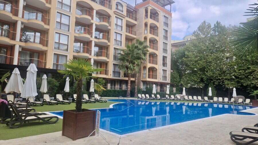View of the swimming pool at Harmony Suites - Jungle, Sunny Beach.
