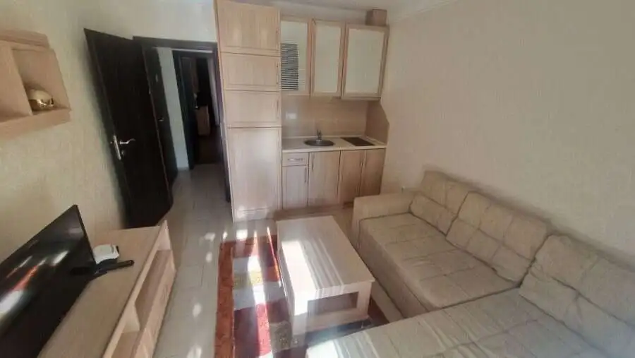 Bright 1-bedroom apartment with pool view in Harmony Suites, Sunny Beach. 60 sq.m. of comfortable li.