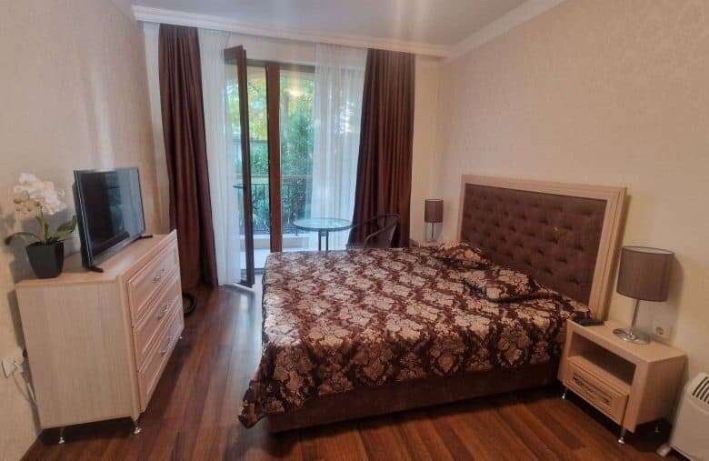 Apartment with pool view in Harmony Suites - Jungle, Sunny Beach.