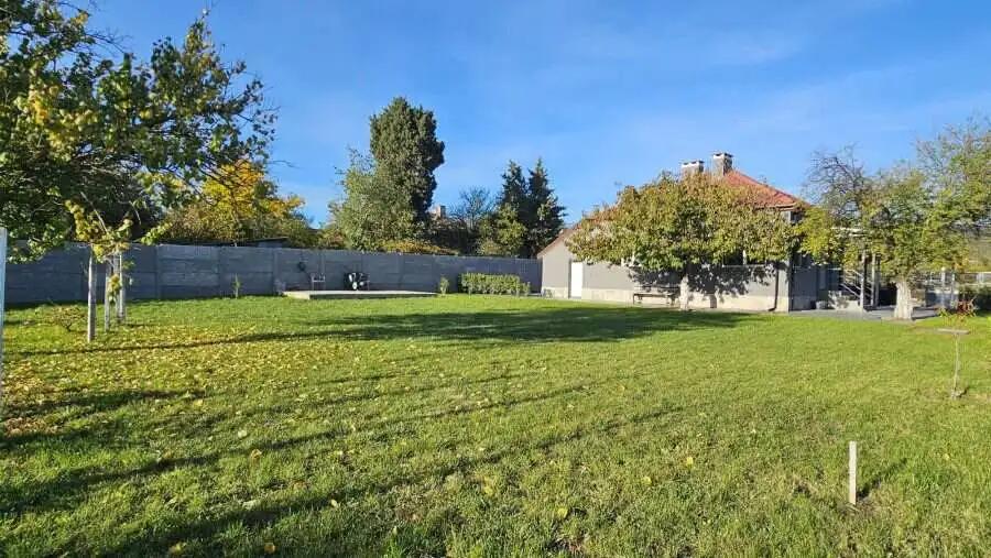 Beautiful green garden in Guyliovtsa near Sunny Beach.
