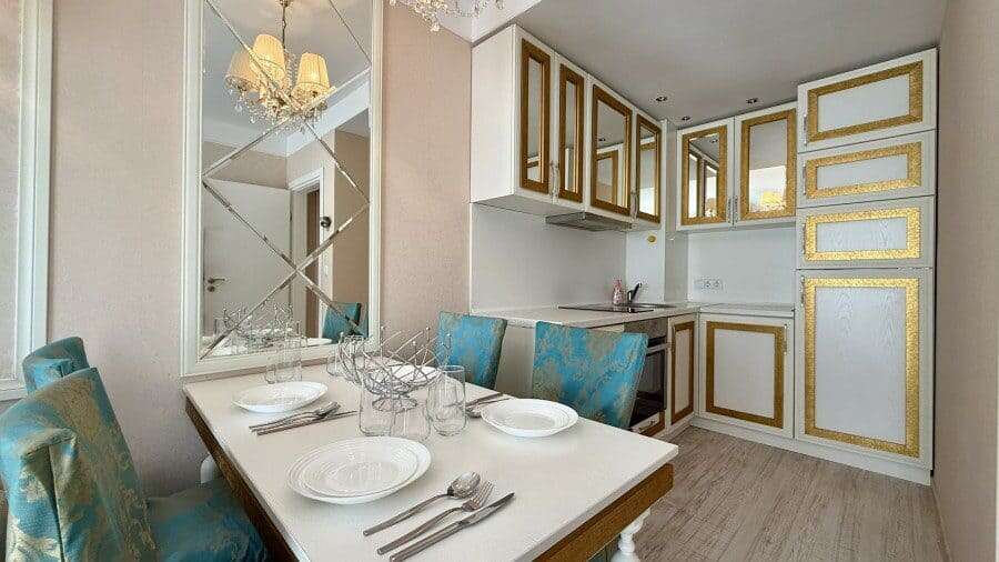 Luxury 1 Bed Apartment in Sunny Beach Elegant 1-bedroom apartment with modern decor in Harmony Suites, Monte Carlo, Sunny Beach.
