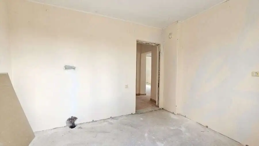 Interior view of a 2-bedroom bungalow in Dyulevo village, near Sredets, Bulgaria.