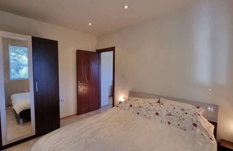 Bright interior of a 3-bedroom house with a pool and outdoor BBQ in Ropotamo Valley. Perfect for rel.