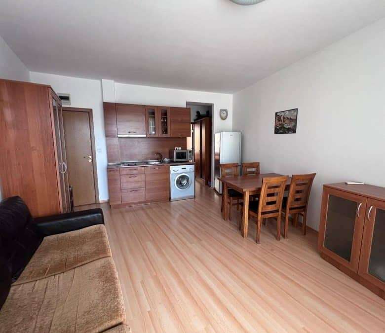 Bright 1-bedroom apartment with pool view in Sunny Day 3 Premium, Sunny Beach. 62 sq.m. living space.