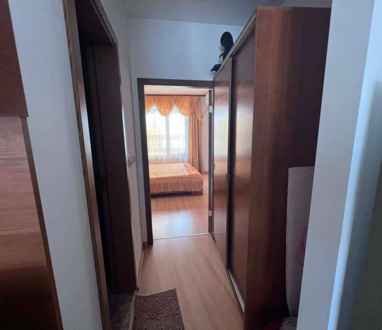 Interior view of a 1-bedroom apartment with pool view in Sunny Day 3 Premium, Sunny Beach.