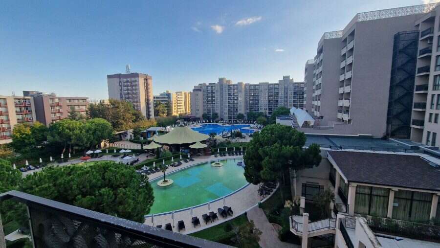 Studio apartment with pool view at Barcelo Royal Beach in Sunny Beach, 48 sq.m.