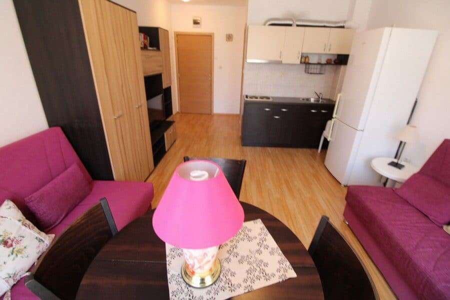 Fully furnished 27 sq.m. studio in Sunny Day 6, Sunny Beach, ideal for holiday or investment.