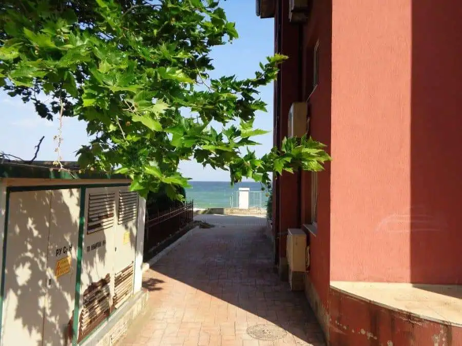 Sea view from Oasis Ravda studio with pool access, 41 sq.m.
