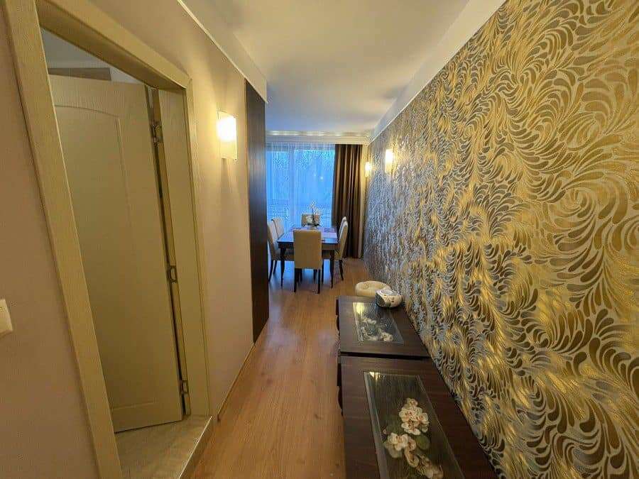 Interior view of a modern 2-bedroom apartment in Harmony Palace, Sunny Beach.