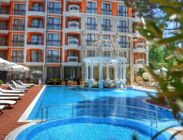 Luxury 2 Bed 2 Bath Apartment in Harmony Palace, Sunny Beach.