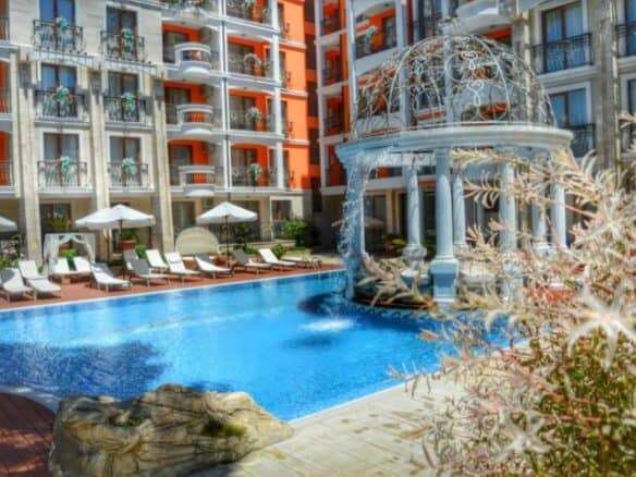 Luxury 2 Bed 2 Bath Apartment in Harmony Palace, Sunny Beach.