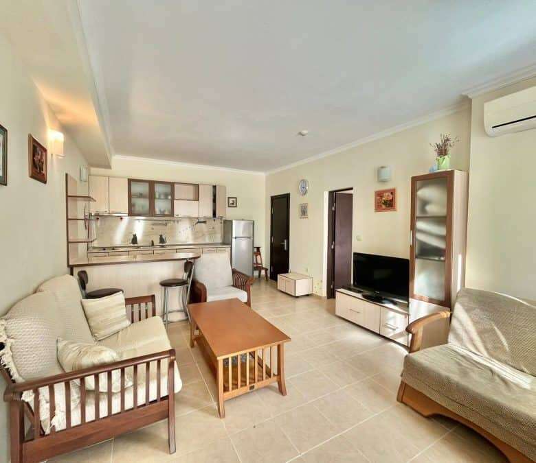 Ground floor apartment Sveti Vlas, 66 sq.m., close to the sea, Bulgaria.