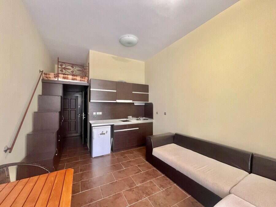 Pool view studio in Nessebar, 38 sq.m., near the sea Pool view studio apartment in Nessebar, Bulgaria, with 38 sq.m., close to the sea, ideal for investm.
