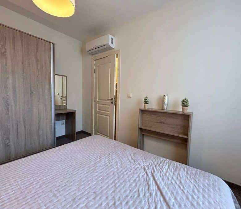 Cozy 1-bedroom apartment in Tarsis with modern furnishings in Sunny Beach.