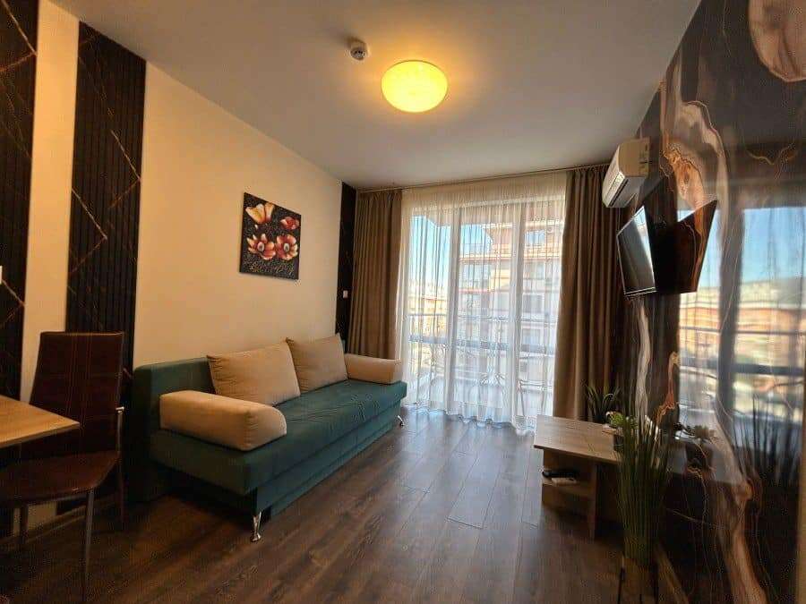 Cozy 1-Bed Apartment in Tarsis – Sunny Beach Spacious 45 sq.m. 1-bedroom apartment at Tarsis - Club & Spa in Sunny Beach, perfect for relaxing ho.
