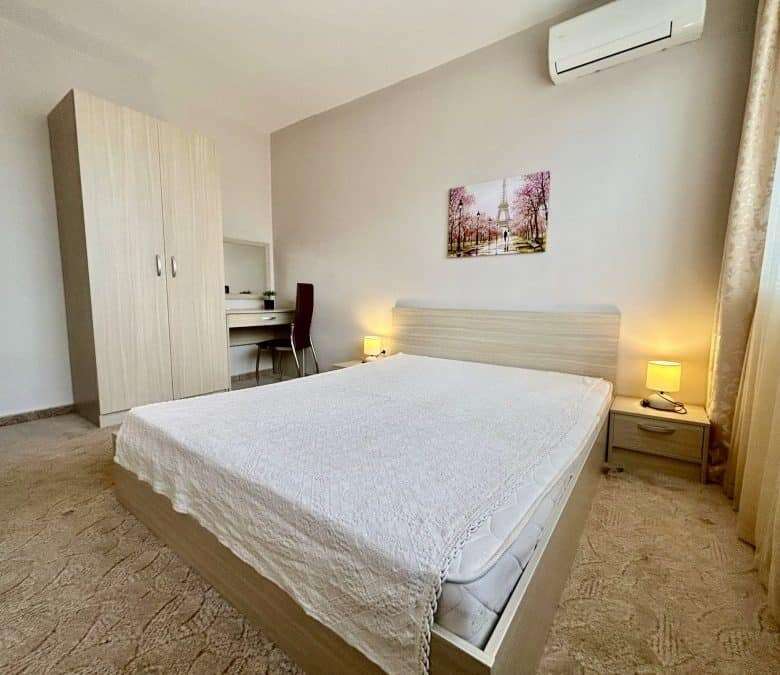 Comfortable 46 sq.m. apartment with modern furnishings in Tarsis - Club & Spa, Sunny Beach. Perfect.