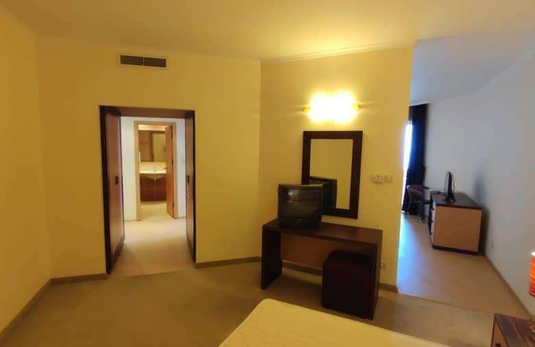 Modern beachfront apartment with stunning sea views in Sunny Beach, Bulgaria.