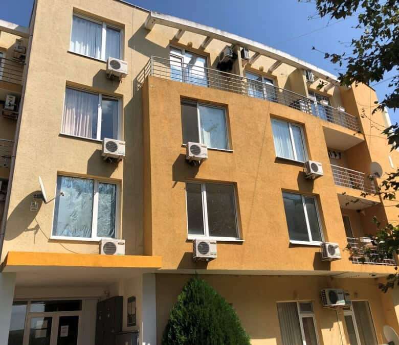 Modern furnished apartment building in Sunny Day 5 complex, ready for move-in.