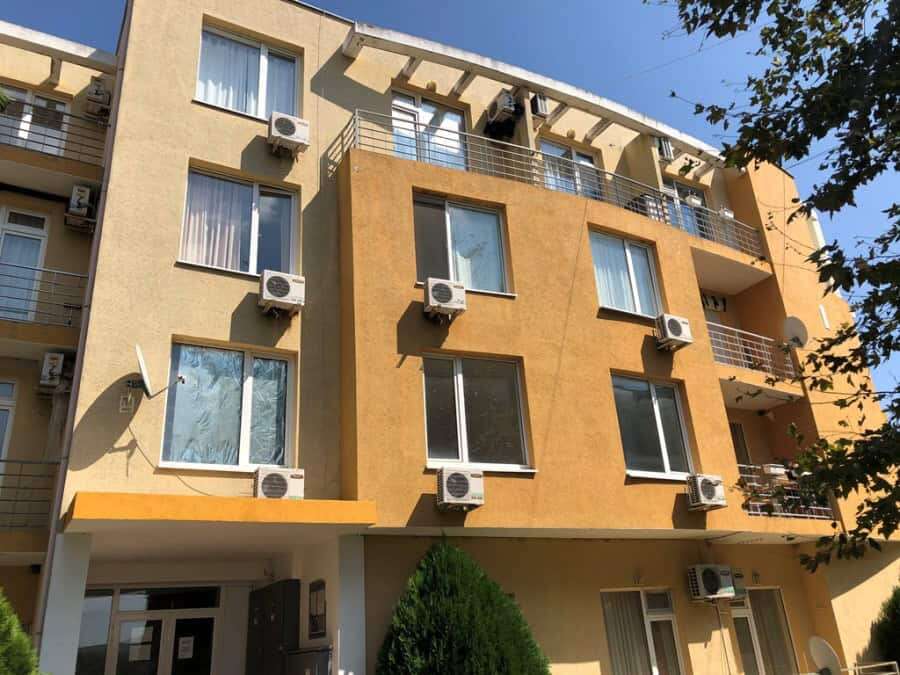Modern furnished apartment building in Sunny Day 5 complex, ready for move-in.