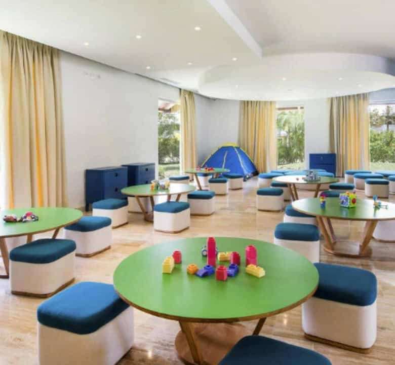 Bright and spacious interior of Coral Bahia 2-bed apartment in Punta Cana, Dominican Republic.