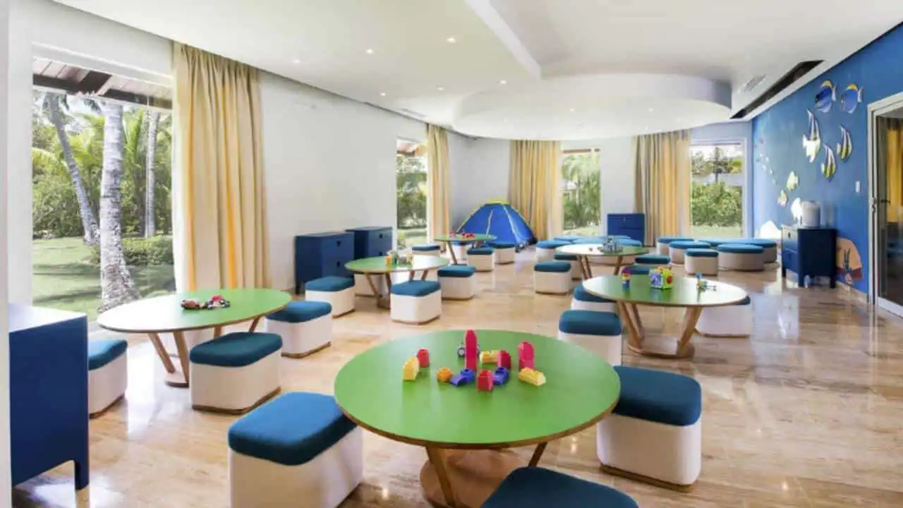 Bright and spacious interior of Coral Bahia 2-bed apartment in Punta Cana, Dominican Republic.