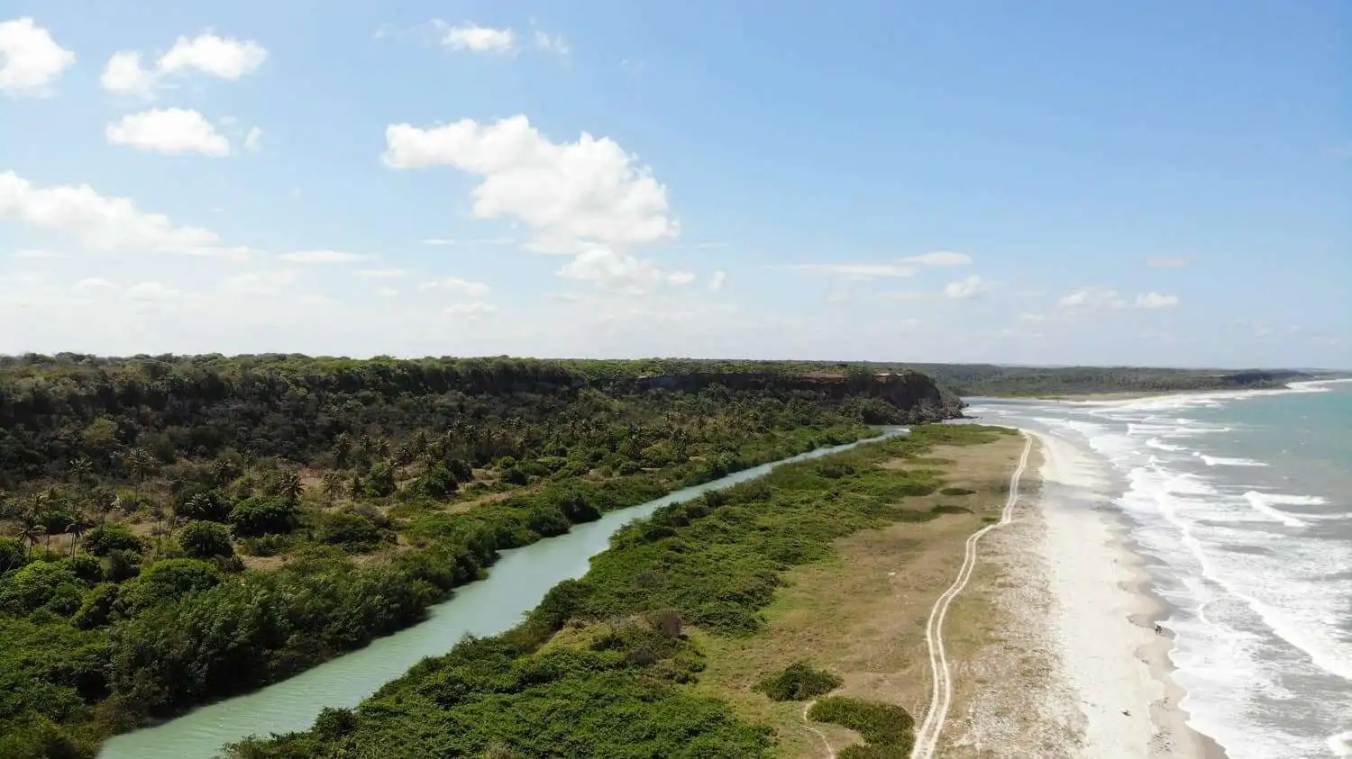 Beautiful land for sale in Lucena with ocean views and lush greenery.