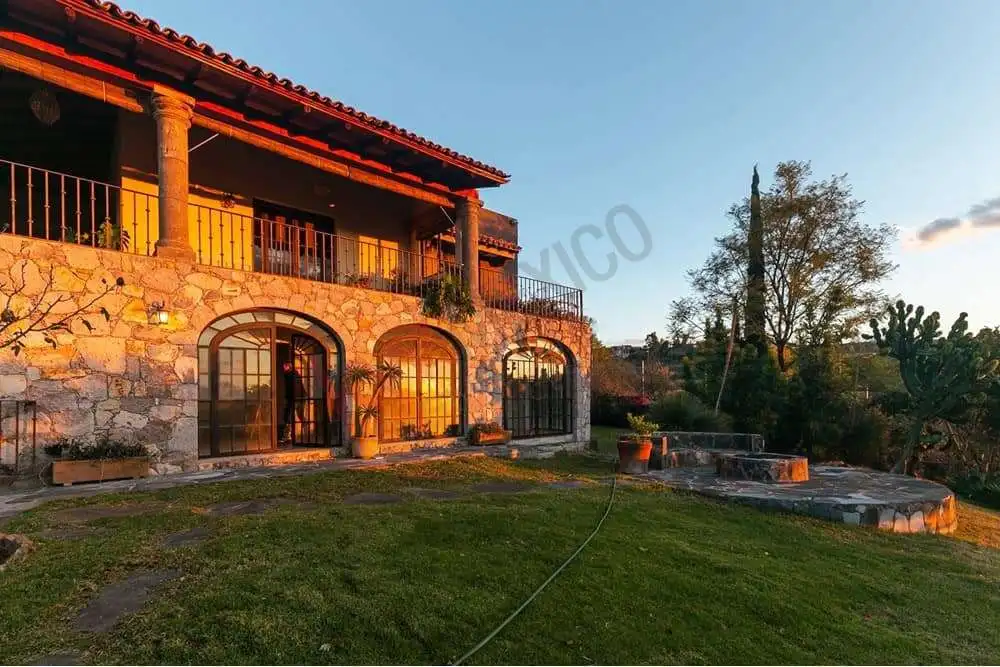 Luxury Colonial Estate with Dam Views Luxury colonial estate with scenic Allende Dam views in San Miguel de Allende.