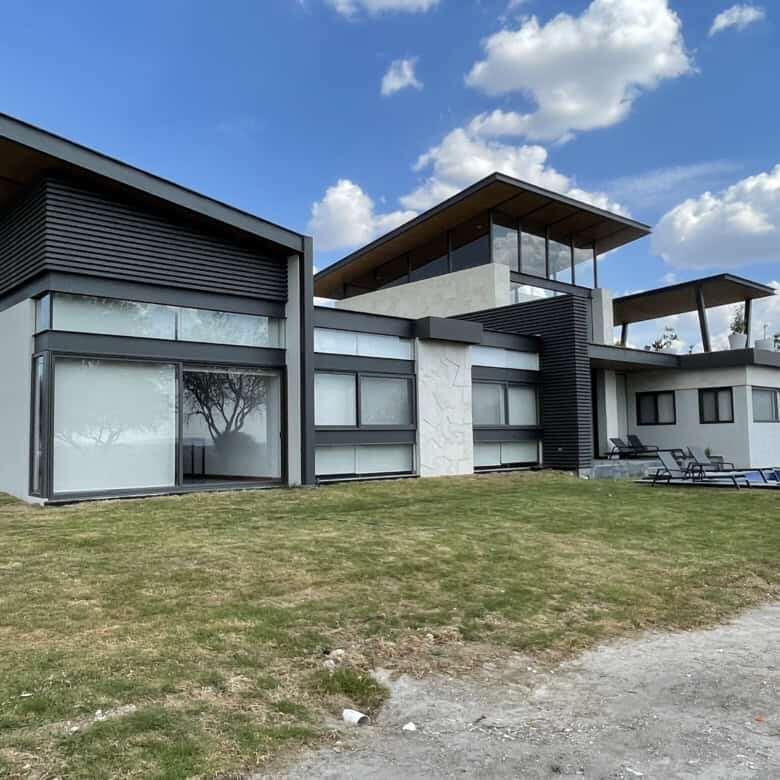 Modern luxury villa with rooftop views in San Miguel de Allende, Mexico.