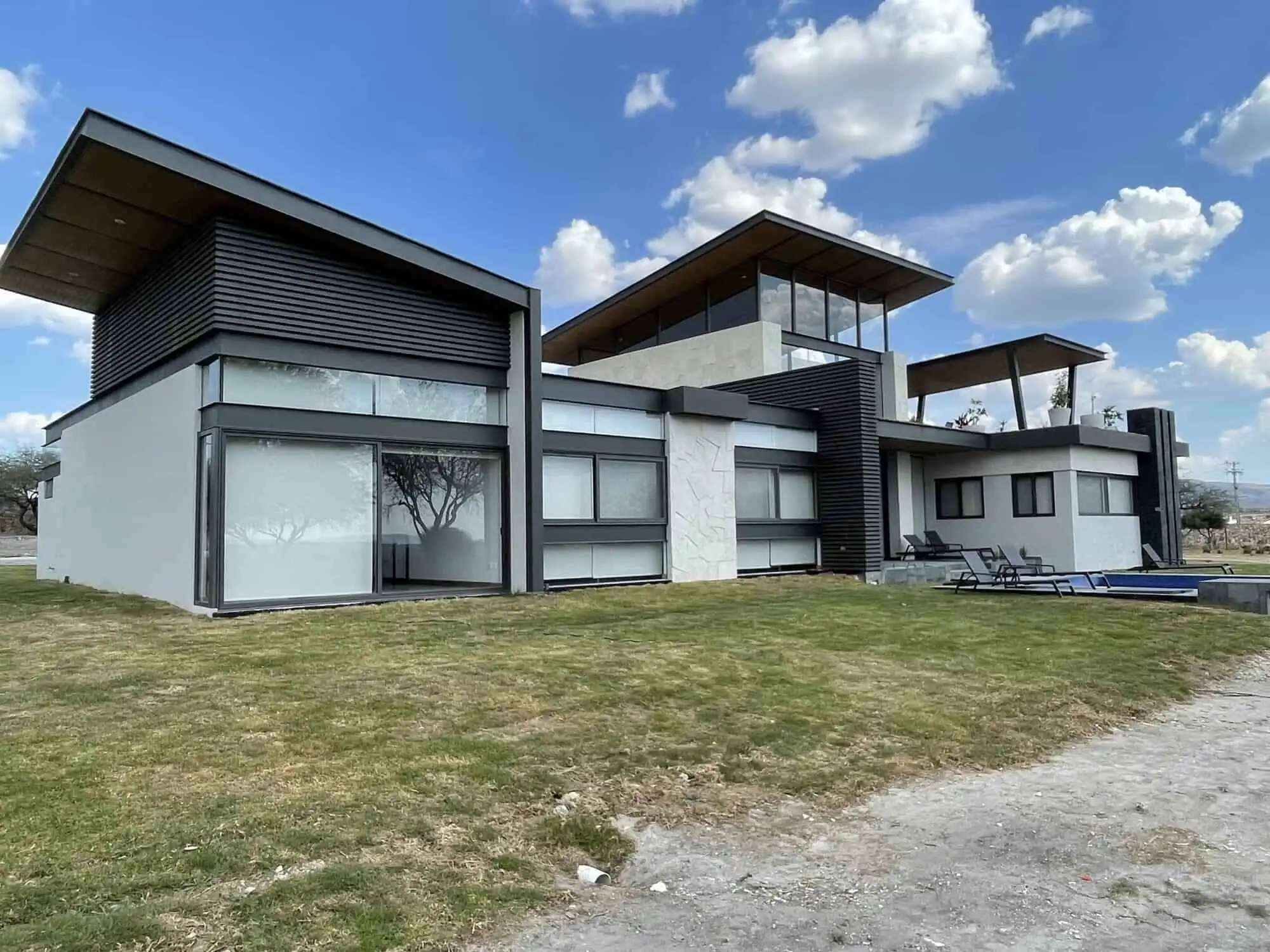 Modern luxury villa with rooftop views in San Miguel de Allende, Mexico.