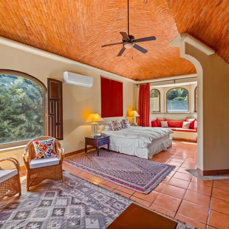 Beautiful interior of a lakefront home in Rancho Los Labradores, San Miguel de Allende, featuring sp.