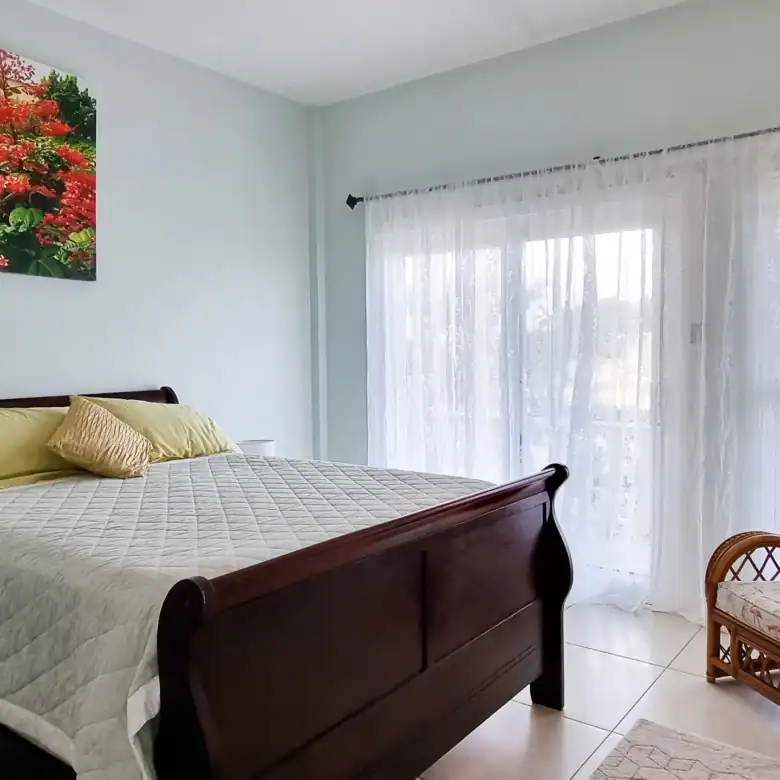 Elegant living room with modern fireplace and stylish decor in Dominion Beach property.