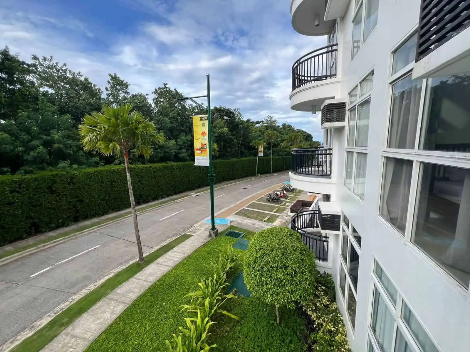 Bright 1-bedroom apartment in Oceanway Residencies Boracay with balcony views.