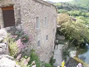 Beautiful stone house with lush garden in Olargues, Herault, ideal for a peaceful estate with potent.
