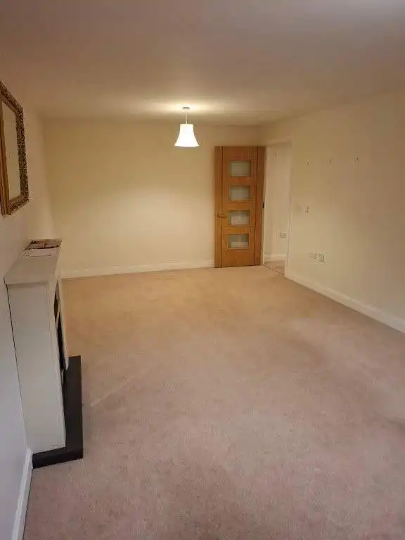 Spacious living room in a 2-bedroom apartment at Coppice Gate, Dibden Purlieu, Hampshire.