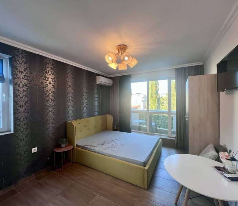 Bright interior of a newly built 33 sq.m. studio in Magnolia Residence 5, located in the center of S.