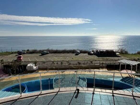 View of the sea from a 1-bedroom apartment in Costa Calma, Ravda.