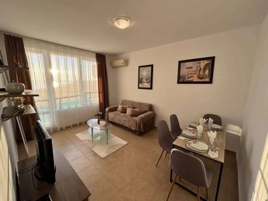 Apartment with sea views, 70 sq.m., in Costa Calma, Ravda, Bulgaria.