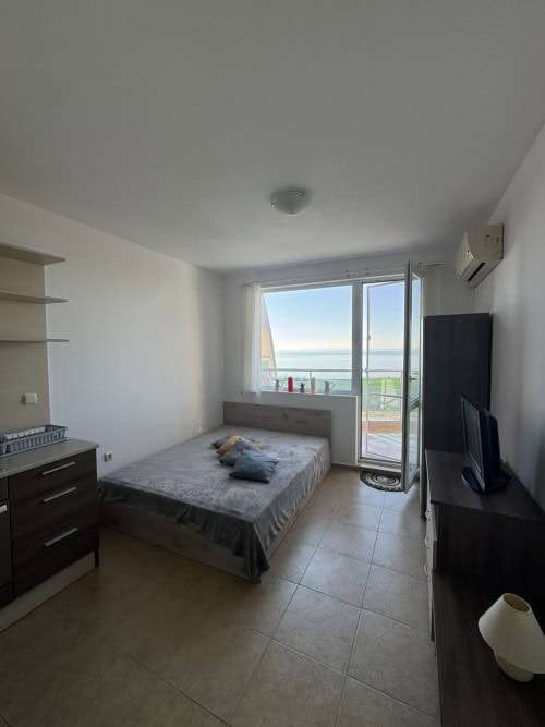 Bright studio with sea views in Costa Calma, Ravda, 42 sq.m., perfect for relaxing seaside holidays.